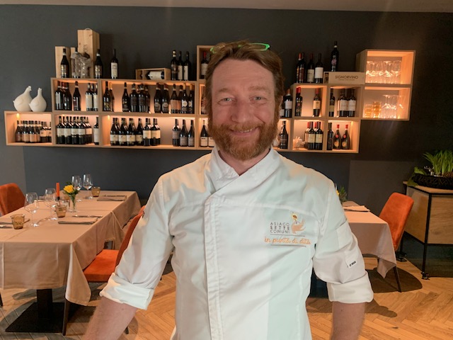 Il prelibato uovo fritto dello chef Massimo